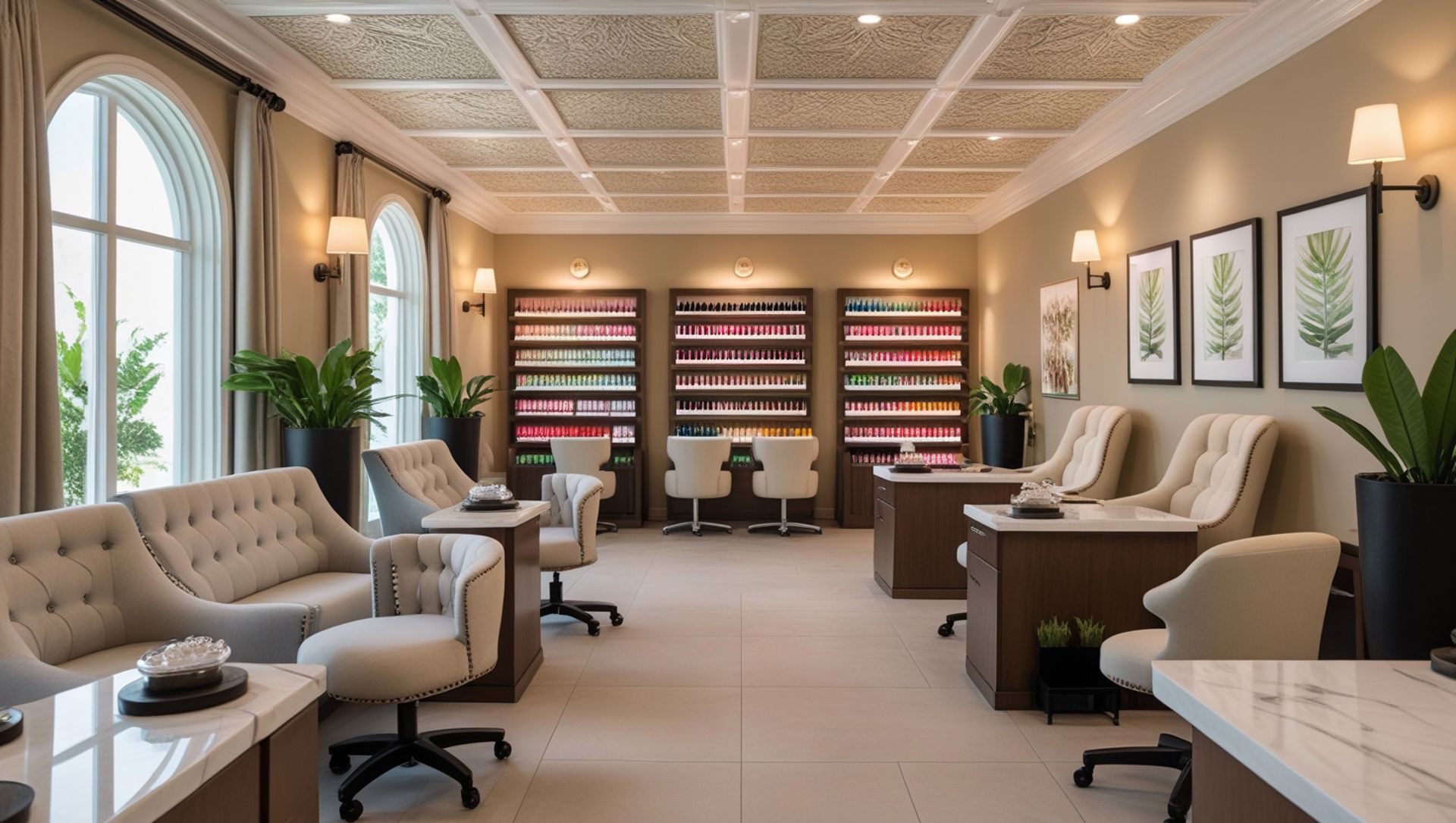 Nail Salon Laundry Service Near Lampe