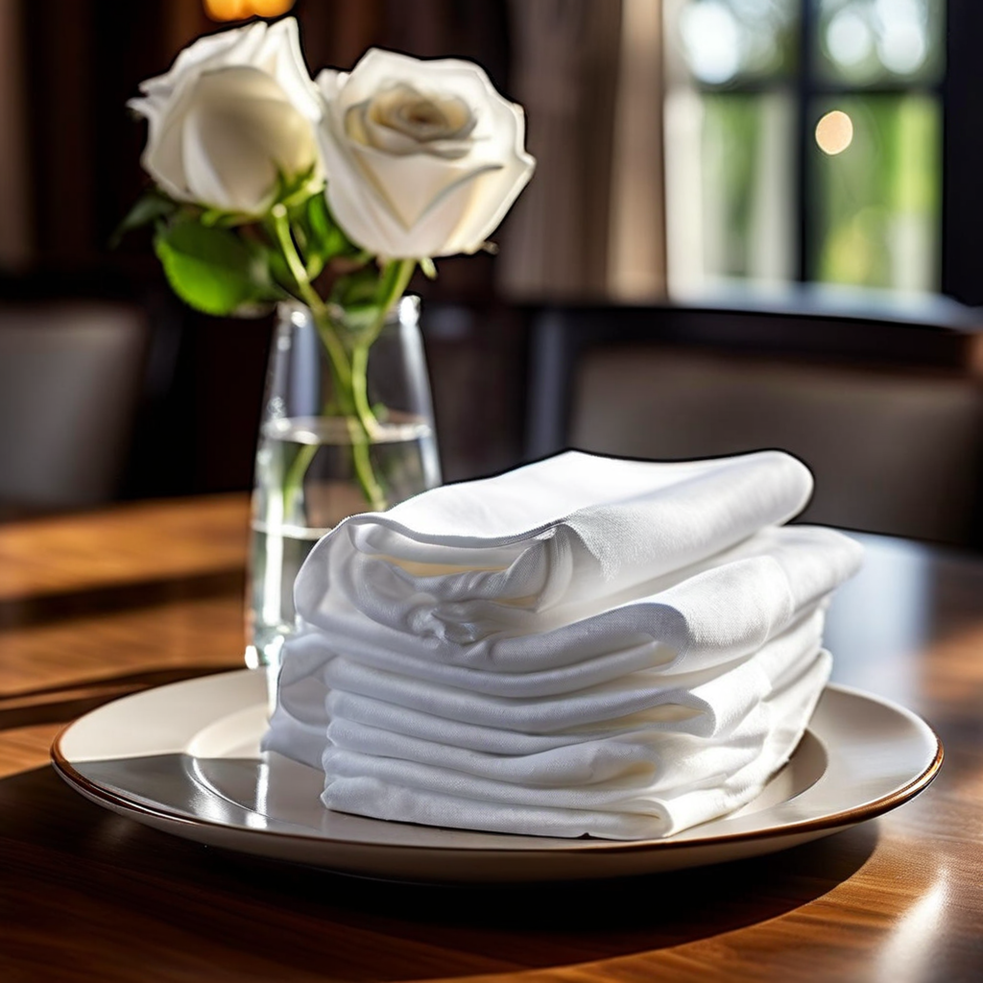 Napkin Laundry Service Near Lampe